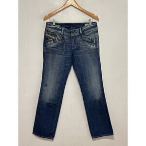 Diesel Y2K Reckfly Low Rise VTG Wash Denim Bootcut Women's Jeans 30 X 30